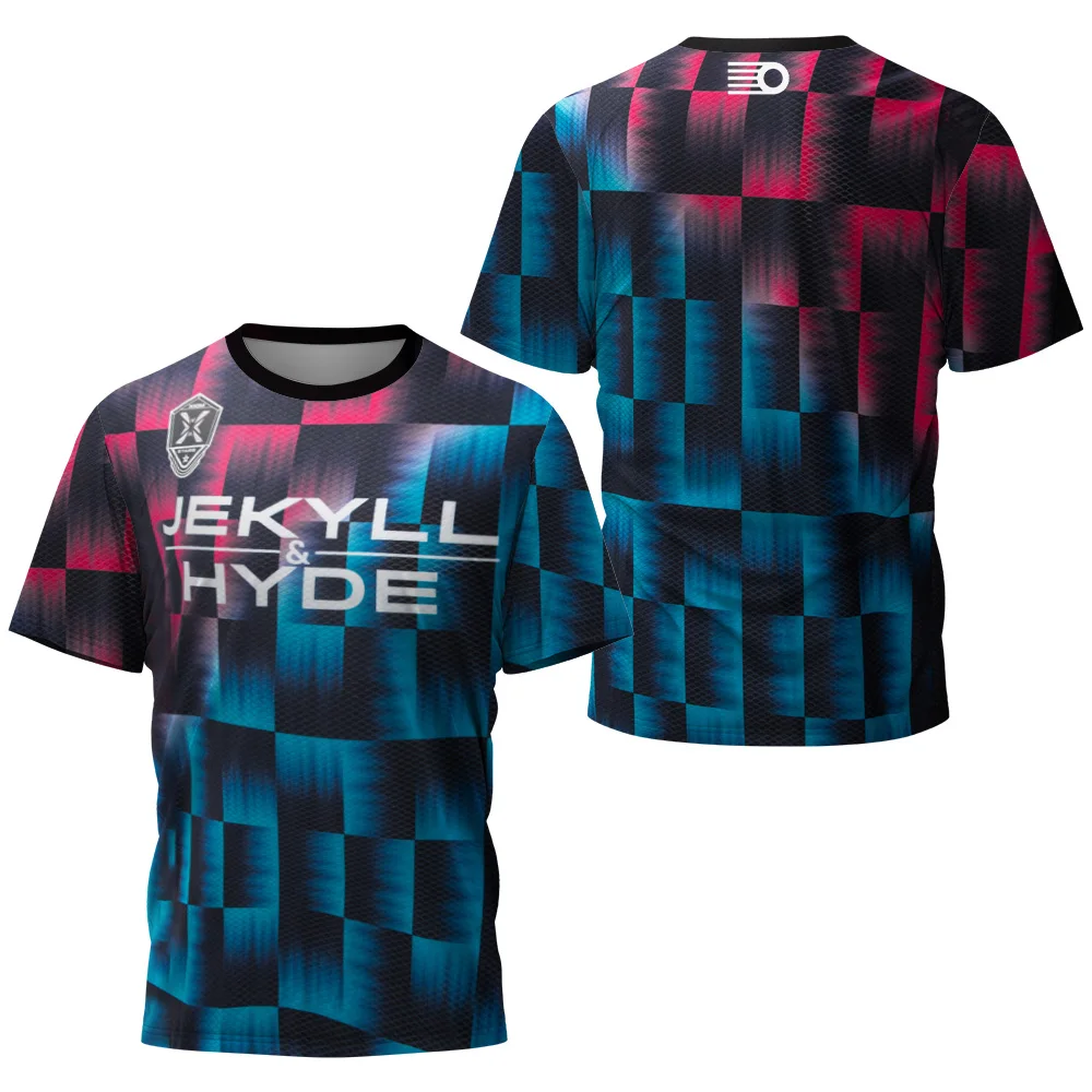 Badminton Lovers - เทรนด์แฟชั่นเสื้อยืดเทเบิลเทนนิสผู้ชาย เสื้อยืดเทนนิสแบดมินตันฤดูร้อนผู้ชาย เสื้อยืดเทเบิลเทนนิสคลับ แห้งเร็ว แขนสั้น
