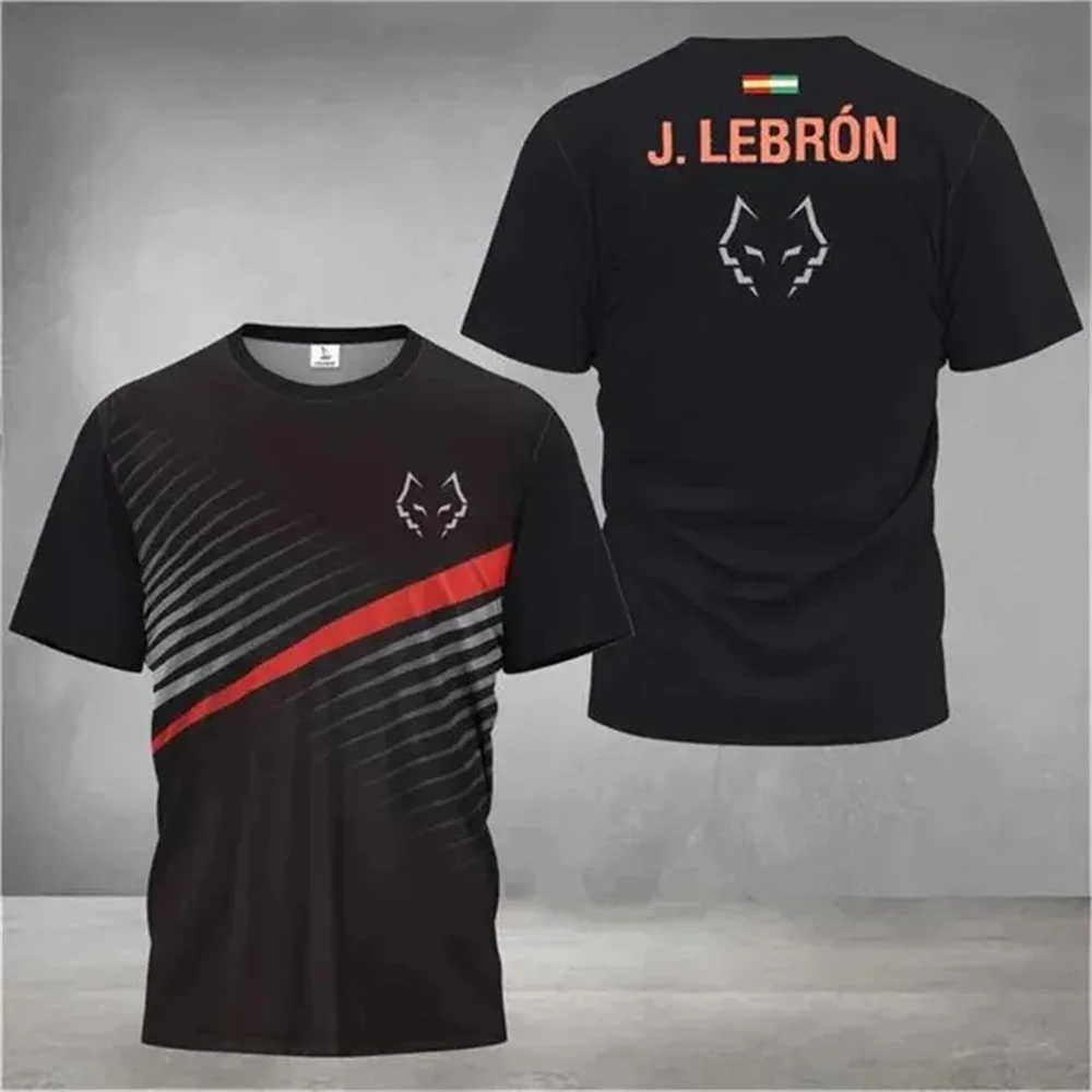 Badminton Lovers - ฤดูร้อนใหม่เสื้อยืดคอกลมพิมพ์ลายไล่ระดับสีสำหรับผู้ชายสำหรับเล่นแบดมินตันและเทเบิลเทนนิส เสื้อกีฬาลำลองกลางแจ้ง