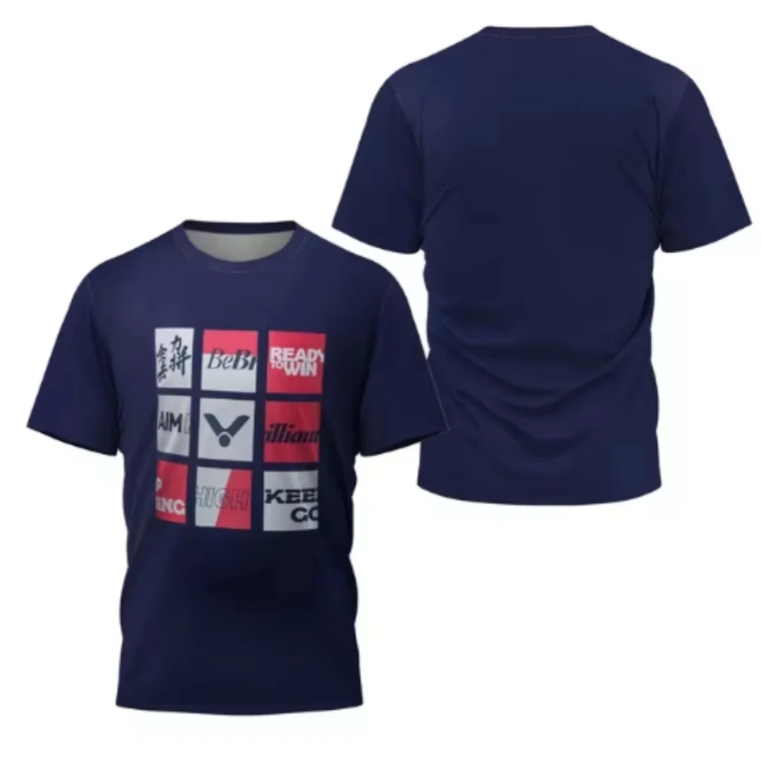 เสื้อยืดแบดมินตันผู้ชายลายเลเซ - Badminton Victor บทวิจารณ์และราคา