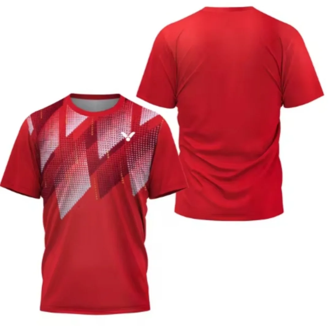 เสื้อยืดแบดมินตันผู้ชายลายเลเซ - Badminton Victor บทวิจารณ์และราคา