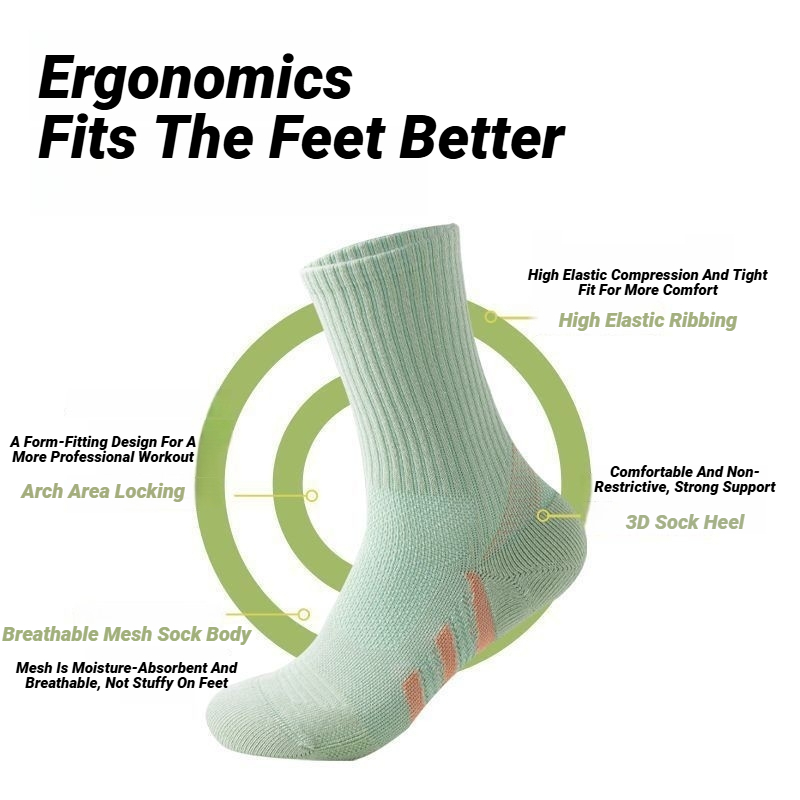 1/2 คู่ ถุงเท้าแบบมีซัพพอร์ตอุ - Ankle Support Badminton บทวิจารณ์และราคา