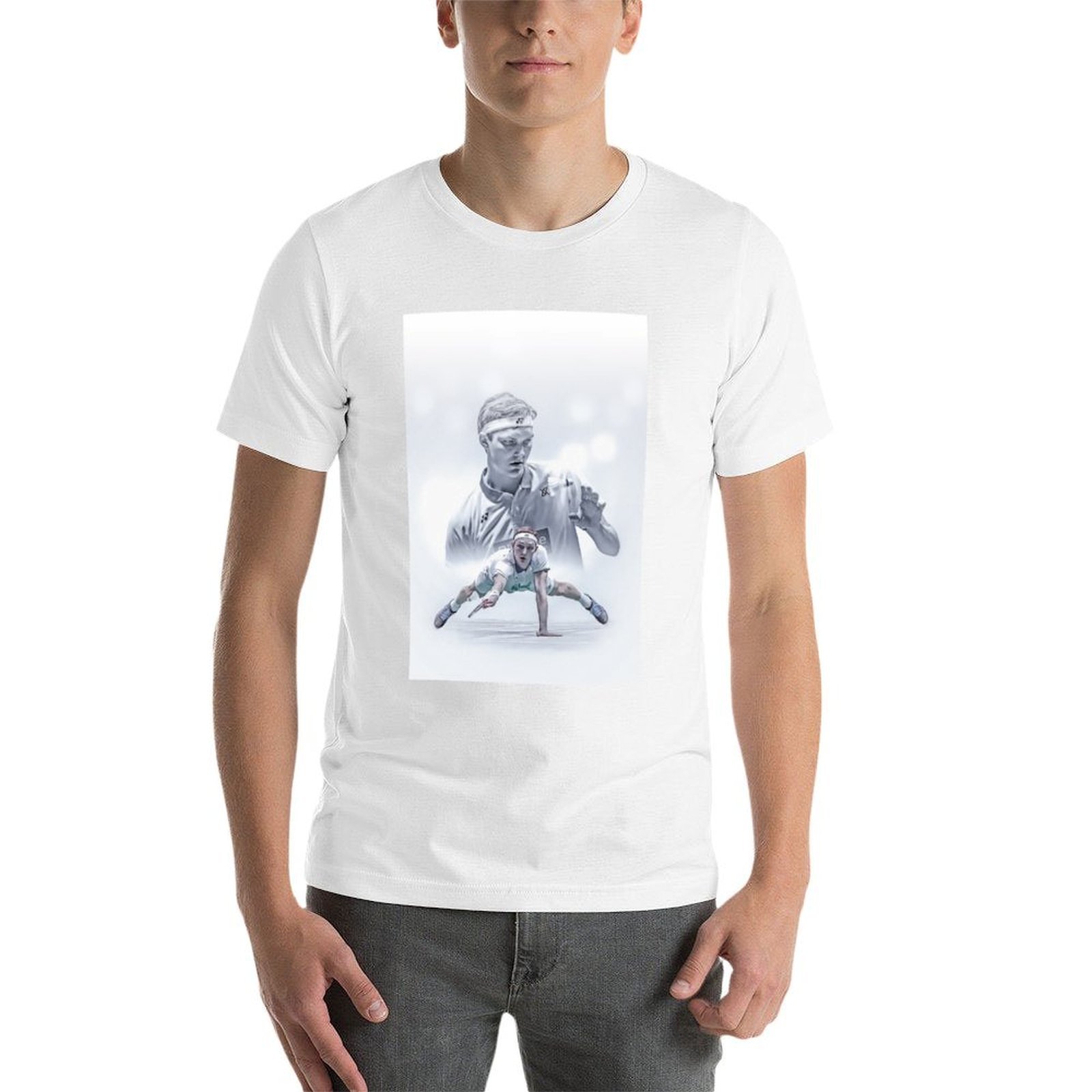 วิคเตอร์ แอ็กเซลเซ่น - เสื้อยื - Badminton Denmark บทวิจารณ์และราคา