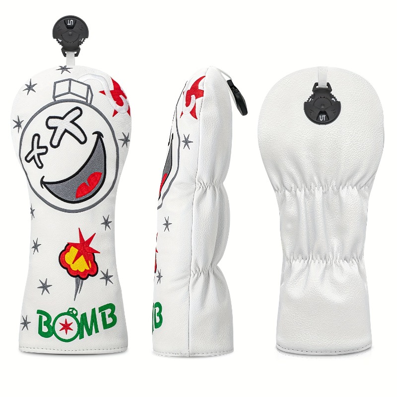 ฝาครอบหัวไม้กอล์ฟ - สีขาว, กัน - Badminton Club บทวิจารณ์และราคา