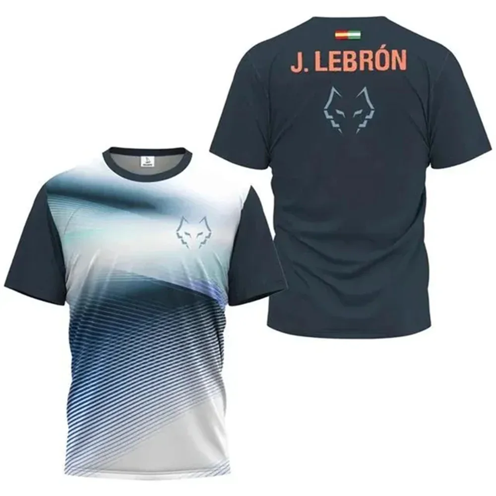 ฤดูร้อนใหม่เสื้อยืดคอกลมพิมพ์ล - Badminton Lovers บทวิจารณ์และราคา