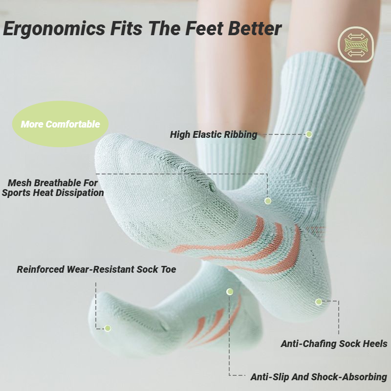 1/2 คู่ ถุงเท้าแบบมีซัพพอร์ตอุ - Ankle Support Badminton บทวิจารณ์และราคา